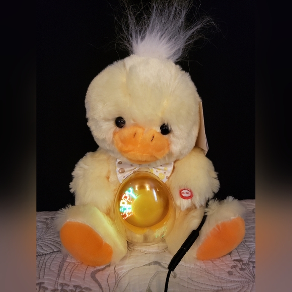 Switch Adapted Easter Baby Chick for Special Needs Child, Animated Plush Toy - Picture 5 of 6